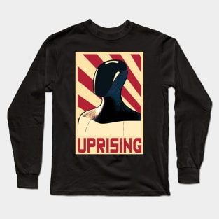 Tesla Bot Uprising Long Sleeve T-Shirt